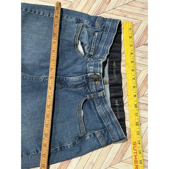 Lee Sinfully Soft Jeans 10 Medium’s Women’s Bootcut Denim Elastic Waist - Picture 5 of 10
